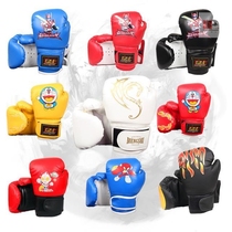 Childrens boxing gloves Childrens sanda boxing gloves Training fighting sanda gloves Sandbags Household suit toys