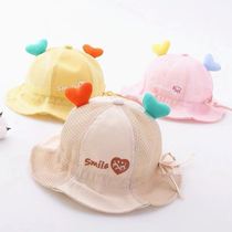 Newborn baby hat Summer baby sun hat January to February hat Thin sunscreen hat Ultra-thin small month old