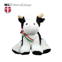 Italian MD year of the ox mascot plush toy calf doll pillow doll New Year gift