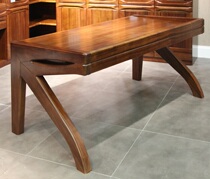 Nordic e home writing desk home office solid wood furniture modern simple European American
