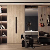 Obo U home whole house custom furniture Modern simple light luxury ten-year-old store private custom wardrobe cloakroom