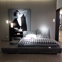 Chaoke 6015 bed simple modern bedroom fabric bed removable soft bag 1 51 8 double bed technology fabric furniture