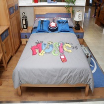 Star Soo Childrens bed WAA010-15 (MC) Home Environmental protection Healthy modern minimalist style texture High
