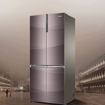 Shopping mall with Haier Casarte series BCD-551WDCPU1 cross door embedded frost-free refrigerator