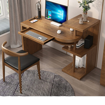 Plus energy corner desk bookshelf combination Household simple modern small apartment computer desk Study bedroom writing desk