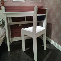 More love solid wood pine childrens desk and chair package home Environmental Health modern simple style high quality
