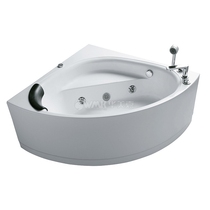 WMK Huameijia Acrylic Corner Skirt One Side Jacuzzi Home Bath Bath Tub