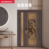 (The wing of Phoenix) is looking forward to the security door to match the fingerprint lock Class-A gate can be customized to the door-door entry security door