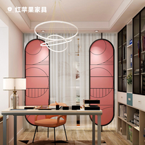 Red Apple Custom Bookcase Customized Locker Custom Display Cabinet