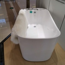 Lang Whale bathtub M635 acrylic copper chrome-plated ABS plastic ordinary bathtub home improvement main material bathroom supplies Chengdu