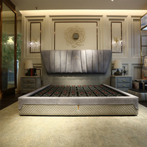 Germany Longlefu 2600*2156*1550mm fabric bed imported mattress residential furniture fabric bed class
