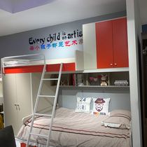 wu mu furniture children bunk bed level bunk bed bunk bed multifunctional combination can be customized