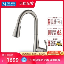 Moen Ace Series Stainless Steel Brushed Kitchen Sink Drawhead 87014SRS One Shop Same