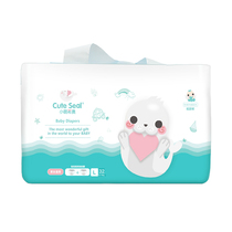 cuteseal small Meng Xiao angel soft Meng diapers baby diapers L code 32 pieces of Yan value ultra-thin breathable