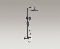 Kohler thermostatic shower column K-23125T-B9-2BL precise temperature control and oxygen flow to the shop experience