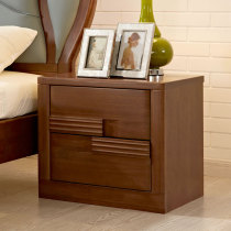 Light Furniture Bedroom Bedside Cabinet Nordic Modern Minimalist Lockers Elm Bed Head Cabinet 858-1402-60