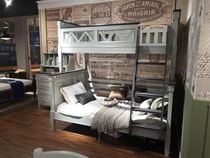 SHURLEYTEMPLER SHULAN Deng Boer high and low bed mother bed Solid wood mother bed Childrens bed