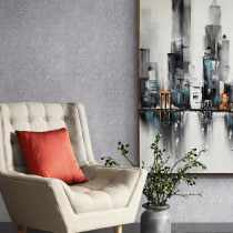 Collar embroidery hot and scrub environmental protection wall cloth bedroom background wall living room study 15 ㎡ package with installation F2 series