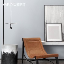 Jacquino wall cloth Modern simple bedroom seamless wall cloth Living room TV background wall pure pigment color Nordic gray