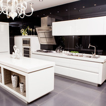 Verui whole cabinet whole kitchen modern simple quartz stone kitchen cabinet custom custom modern shop same model