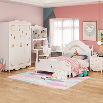 Cool Comics Children Furniture Teenage Furniture Girl Princess Bed Linen Bed Children Room Solid Wood Bed