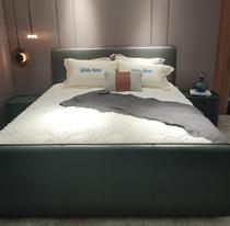 Bed frame household environmental protection Health modern simple style texture high quality light luxury minimalist comfortable indoor