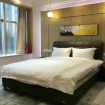 ai lv Sleeptherap wood imported modern bedroom furniture simple European and American light luxury 1 8 meters shuang ren chuang jia