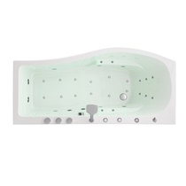 Wave Whale Bathroom Jacuzzi (Including Faucet) Acrylic Bath for Home Adult Toilet