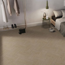 KT tile Wood color time wood grain brick Living room bedroom imitation floor Floor heating Suitable for imitation solid wood non-slip wear-resistant