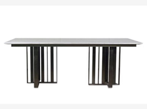 Misty long table modern simple fashion table oil-proof anti-fouling MA-8101 long table) Kunming Red Star