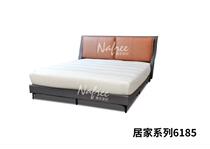 Nafy home simple modern light luxury wind soft bed big back technology cloth can be customized cotton and linen Net red minimalist