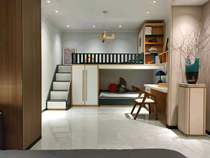 Renhao home Modern light luxury style bunk bed