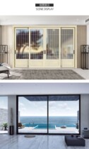 Yifa doors and windows Zhimei sliding doors Aluminum alloy custom sliding doors Kitchen door seal balcony door sound insulation