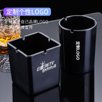 Clear bar ashtray hotel melamine bar Internet cafe Internet cafe pub square circle advertising gift commercial