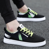Official website flagship store wear junior high school mens shoes sports 12 leisure flat canvas shoes big children Primary School students 14