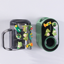 Childrens mouthwash Cup brushing mens cartoon wall hanging baby wall hanging female Cup hanging wall tooth cylinder boy Tooth Cup boy