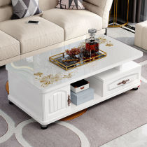  Simple modern coffee table Tea table combination living room size apartment type Light luxury simple coffee table Nordic small coffee table household