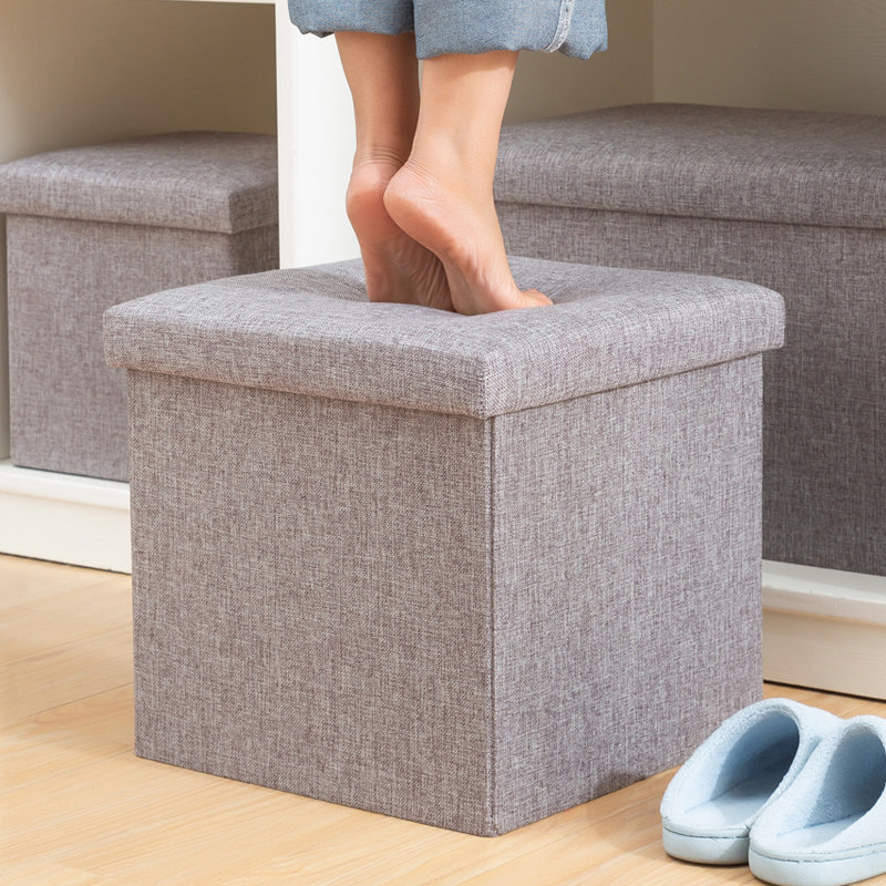 Storage stool storage stool can sit people home small sofa creative rectangular multi-functional shoes storage box artifacts