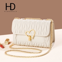 HEANEDUCK Qixi Festival bag 2021 new bag women shoulder bag leather fashion chain small square bag women