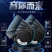High-end snail horn super loud waterproof 12v car motorcycle universal modified high bass whistle private car