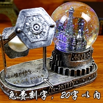 Crystal Ball Music Box Music Box June 1 Childrens Day Hourglass birthday gift for male and female teachers classmates and friends