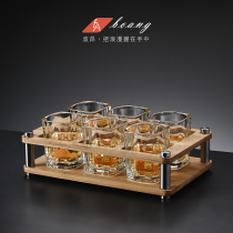 One or two and a half glass white wine set home one cup of high-end wine dispenser small wine cup wine cup restaurant bar