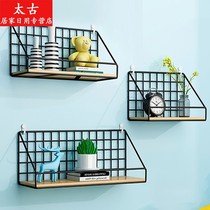 Radiator shelf room Bedroom wall shelf Wall hanging basket Wall storage rack Perforated partition