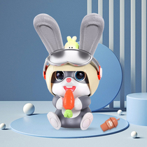 Smart flying rabbit toy boy and girl early teaching Yizhi baby baby rabbit doll New Year gift