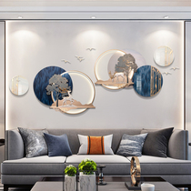 Modern simple living room wall decoration light luxury dining room decoration sofa background wall decoration bedroom bedside pendant