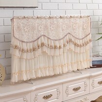 TV dust cover dust cover dust cloth cloth cloth fabric TV cover boot does not take TV set lace 55 inch LCD