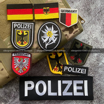 Rainbow Six Armband R6 German clerk Velcro Chapter POLIZEI Morale Chapter Backpack Tactical Vest Sticker