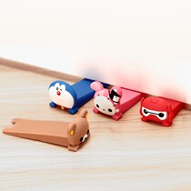 Cartoon creative door stop door plug door door lock top door card wind strip anti-collision door door wedge cute door artifact
