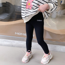 Girl Spring Autumn Beats Bottom Pants Children Outside Wearing Long Pants 2022 New Female Baby Ocean Gas Shark Pants Trendy Pants