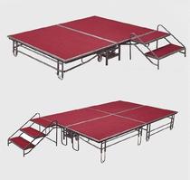 Quick installation stage shelf Small indoor and outdoor student dress bar music background wall Metal podium Steel frame row frame